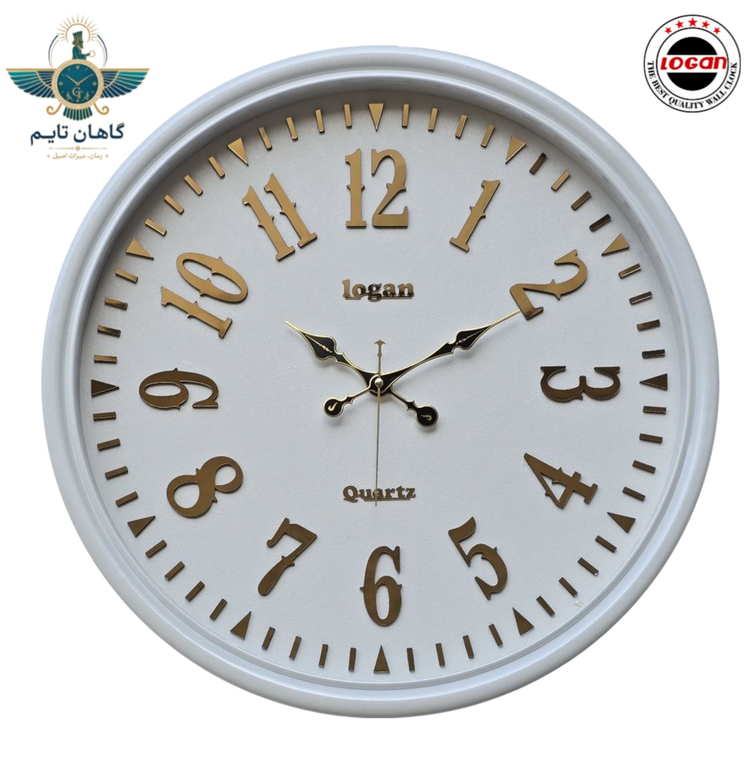 ساعت دیواری لوگان - کد ۲۱۸ - ۶۰ سانتی