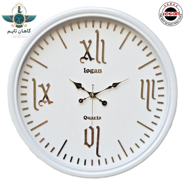 ساعت دیواری لوگان - کد ۲۱۶ - ۶۰ سانتی