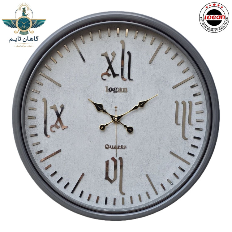 ساعت دیواری لوگان - کد ۲۱۶ - ۶۰ سانتی