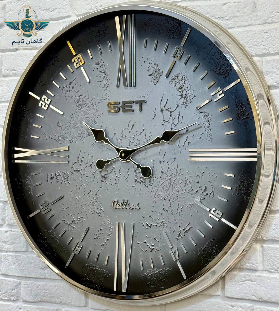 ساعت دیواری ست ، کد ۳۰۶ ، ۸۰ سانتی